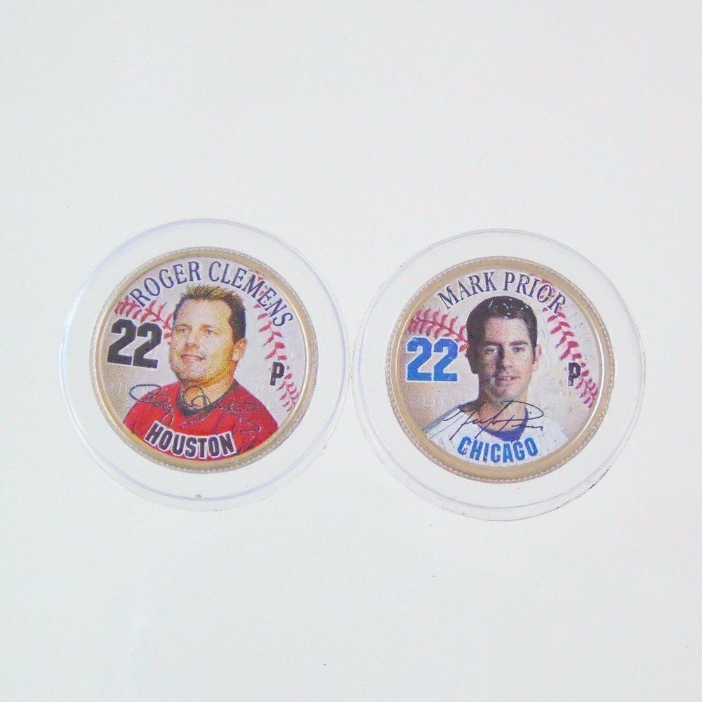 Baseball Colorized State Quarters 